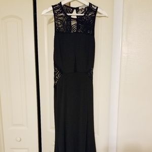 Formal Dress Black Lace